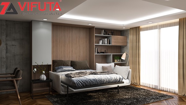  Giường gấp thông minh kết hợp sofa cho phòng khách - White Flow