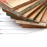 tủ bếp gỗ công nghiệp lõi chống ẩm LSS02