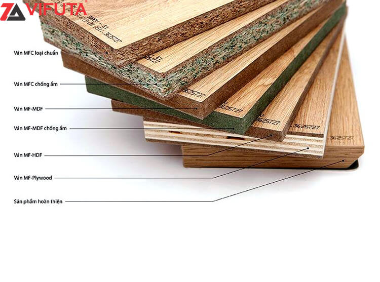 tủ bếp gỗ công nghiệp lõi chống ẩm LSS02