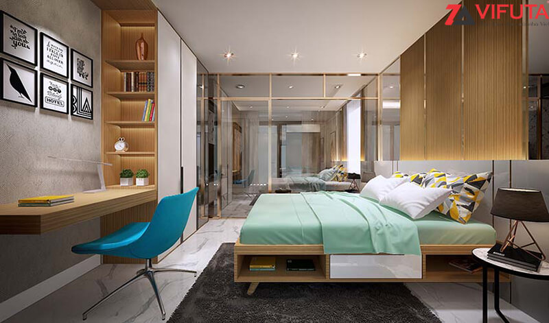 Phong cách thiết kế nội thất căn hộ Limo rất trẻ trung, hiện đại, thích hợp với phong cách sống của người trẻ