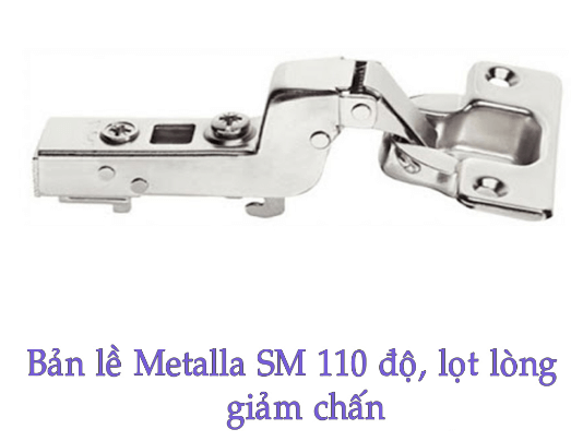 Bản lề âm, Metalla SM 110°, tiêu chuẩn, lắp lọt lòng Hafele 311.01.502