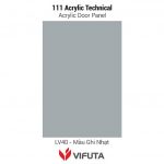 Cánh tủ bếp thiết kế ấn tượng 111Acrylic Tech - LV40