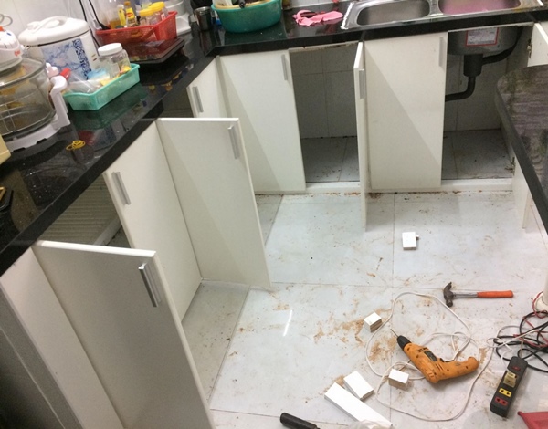 Sửa chữa tủ bếp tại Thanh Xuân
