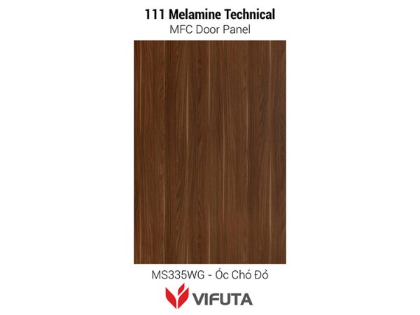 Cánh tủ bếp gỗ công nghiệp – 111Melamine Tech MS335WG