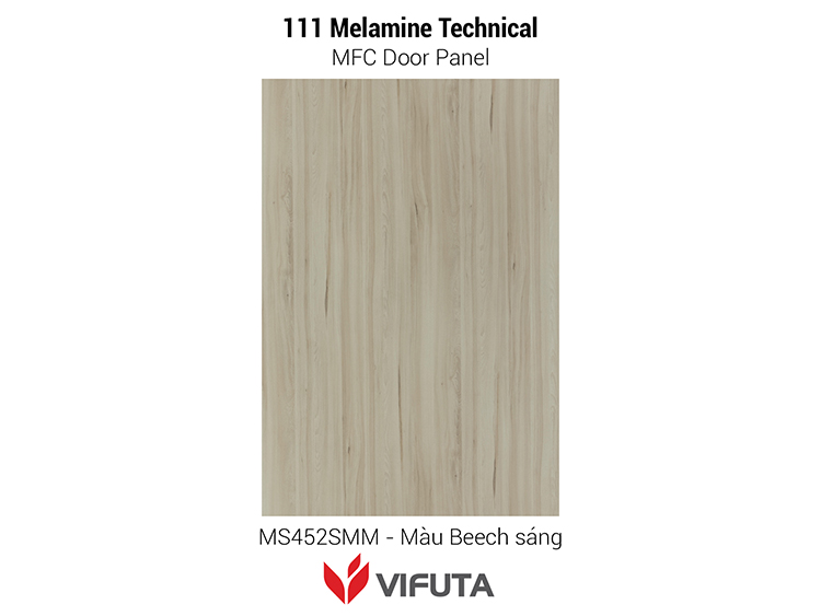Cánh tủ bếp Melamine bền đẹp - 111Melamine Tech MS452SMM