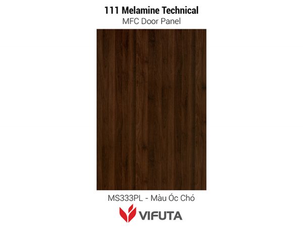 Cánh tủ bếp Melamine đẹp - 111Melamine Tech MS333PL