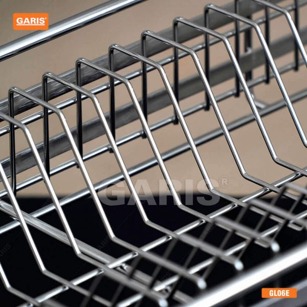 Giá bát đĩa nâng hạ tủ bếp trên Garis – GL06. 90E