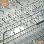 Giá bát đĩa nâng hạ tủ bếp trên Garis – ML06. 80V