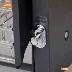 Giá bát đĩa nâng hạ tủ bếp trên Garis – ML06. 80V