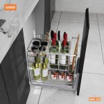 Giá dao thớt, gia vị, chai lọ tủ bếp Garis - GK02. 25C