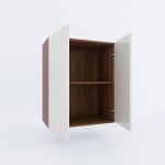 Module tủ bếp trên 600mm cánh mở màu óc chó - STDT.2FT.TT6002C