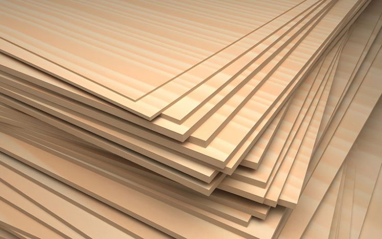 Gỗ MPC (Plywood) - loại gỗ công nghiệp được ứng dụng để thi công tủ bếp