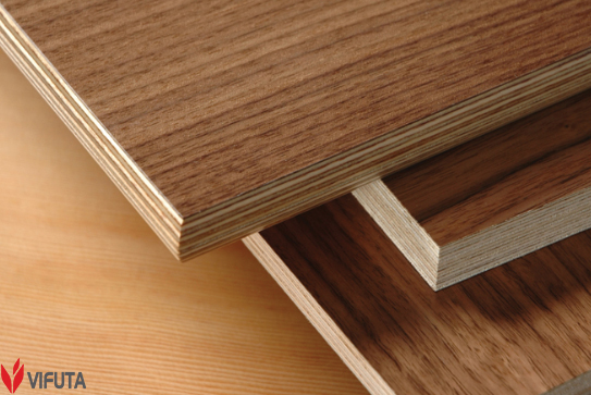 Vật liệu Plywood phủ melamine