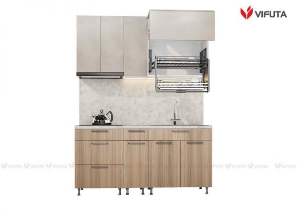 Mẫu tủ bếp đẹp cho nhà 32m2