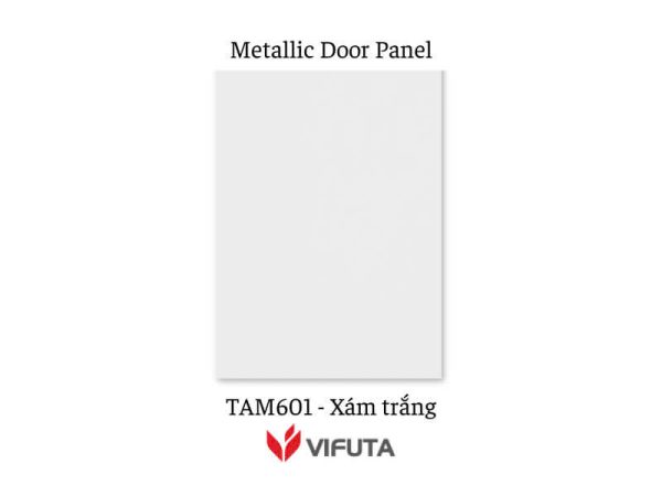 Cánh tủ bếp cao cấp Metallic TAM 601 xám trắng