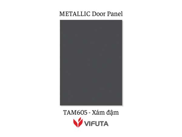 Cánh tủ bếp cao cấp Metallic xám đậm TAP605