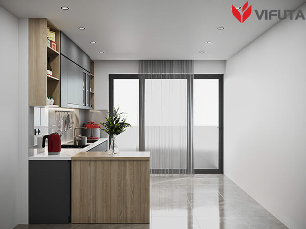 Vifuta địa chỉ làm tủ bếp PETG uy tín